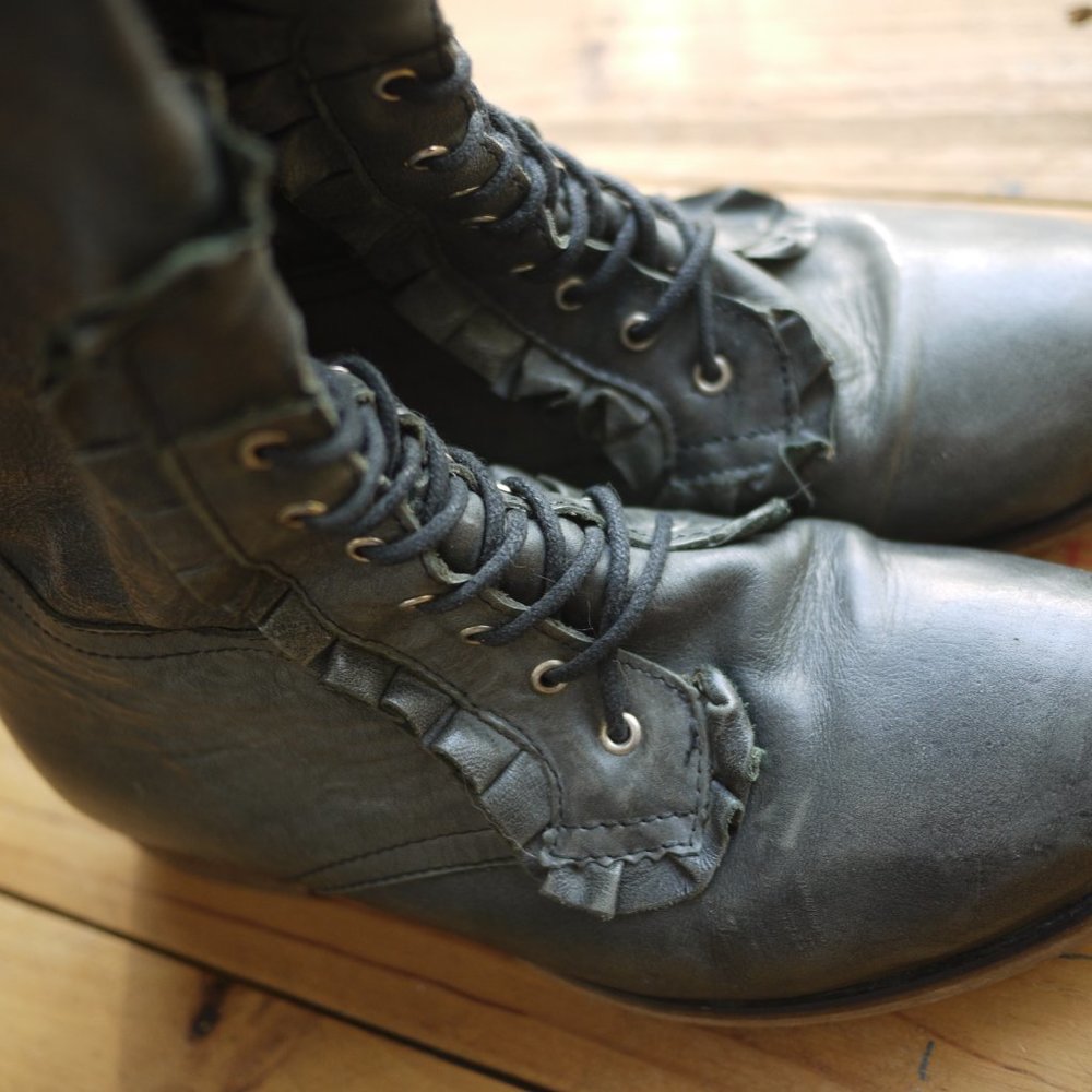 Betsey Johnson leather boots